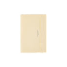 A6-sized cream pocket envelope for Hobonichi Techo on white background