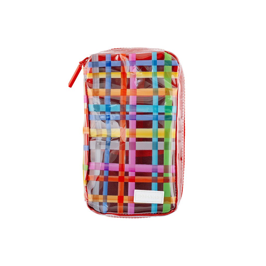 Hobonichi Small Drawer Pouch (Clear Plaid) Boston General Store