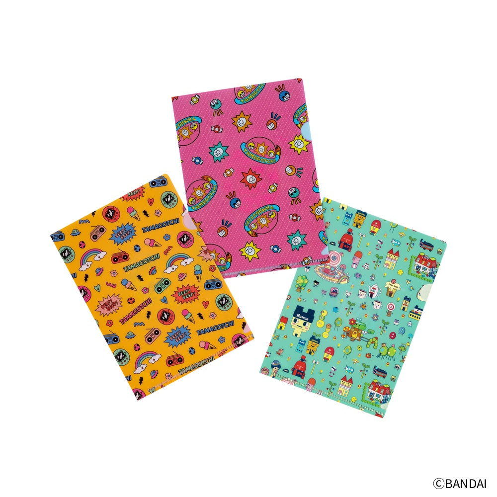 Tamagotchi: Hobonichi Folder Set of 3 for A6 Size at Boston General Store