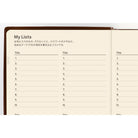 A Hobonichi Techo 5-year planner, for the years 2027-2031