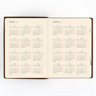 A Hobonichi Techo 5-year planner, for the years 2027-2031