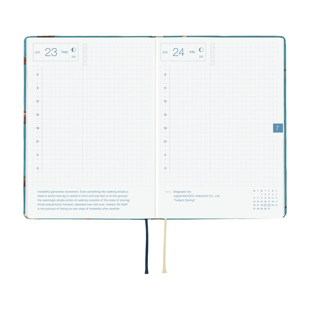 Hobonichi Techo HON A6 2026 - Bow &amp; Tie: In the Forest at Boston General Store