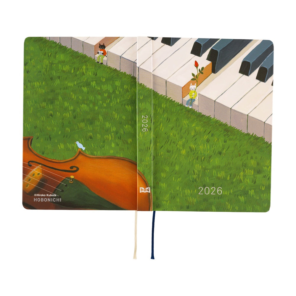 Hobonichi Techo HON A6 2026 - Hiroko Kubota: Waiting on the Chord at Boston General Store