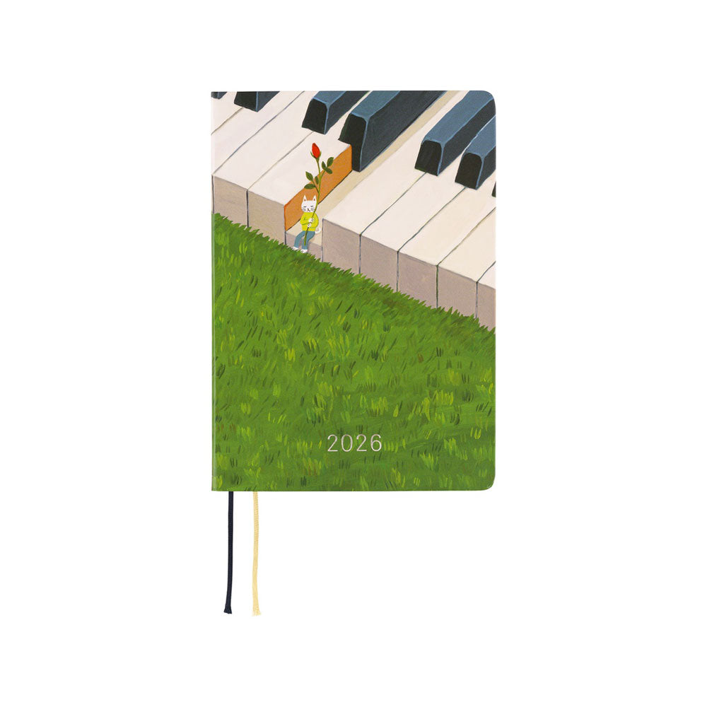 Hobonichi Techo HON A6 2026 - Hiroko Kubota: Waiting on the Chord at Boston General Store