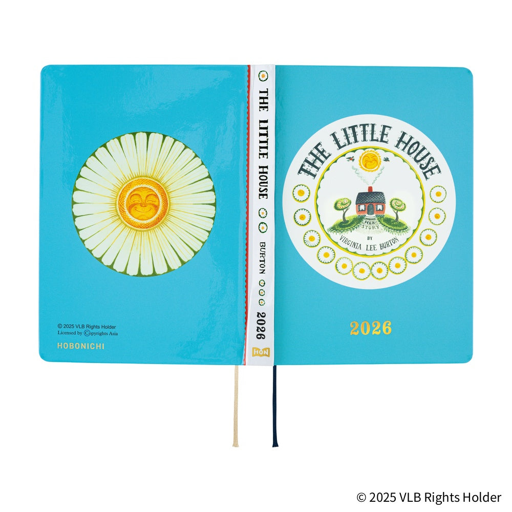 Hobonichi Techo HON A6 2026 - Virginia Lee Burton: The Little House at Boston General Store
