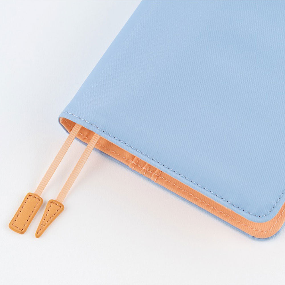 Hobonichi Techo Original A6 2026 - Book with Cover - Colors: Powder Blue Shell at Boston General Store
