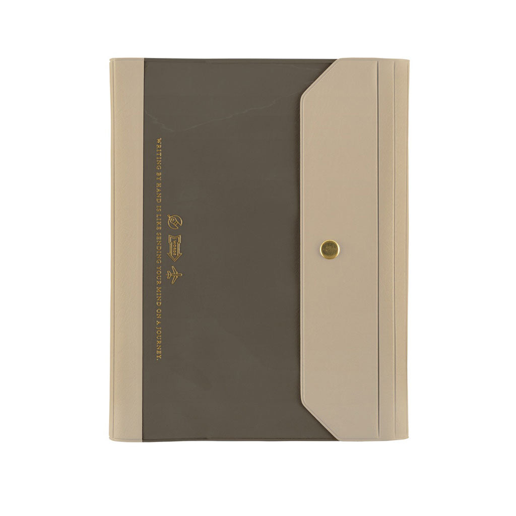 Hobonichi Techo Cousin A5 2026 - Book with Cover - Alettone: Gray at Boston General Store