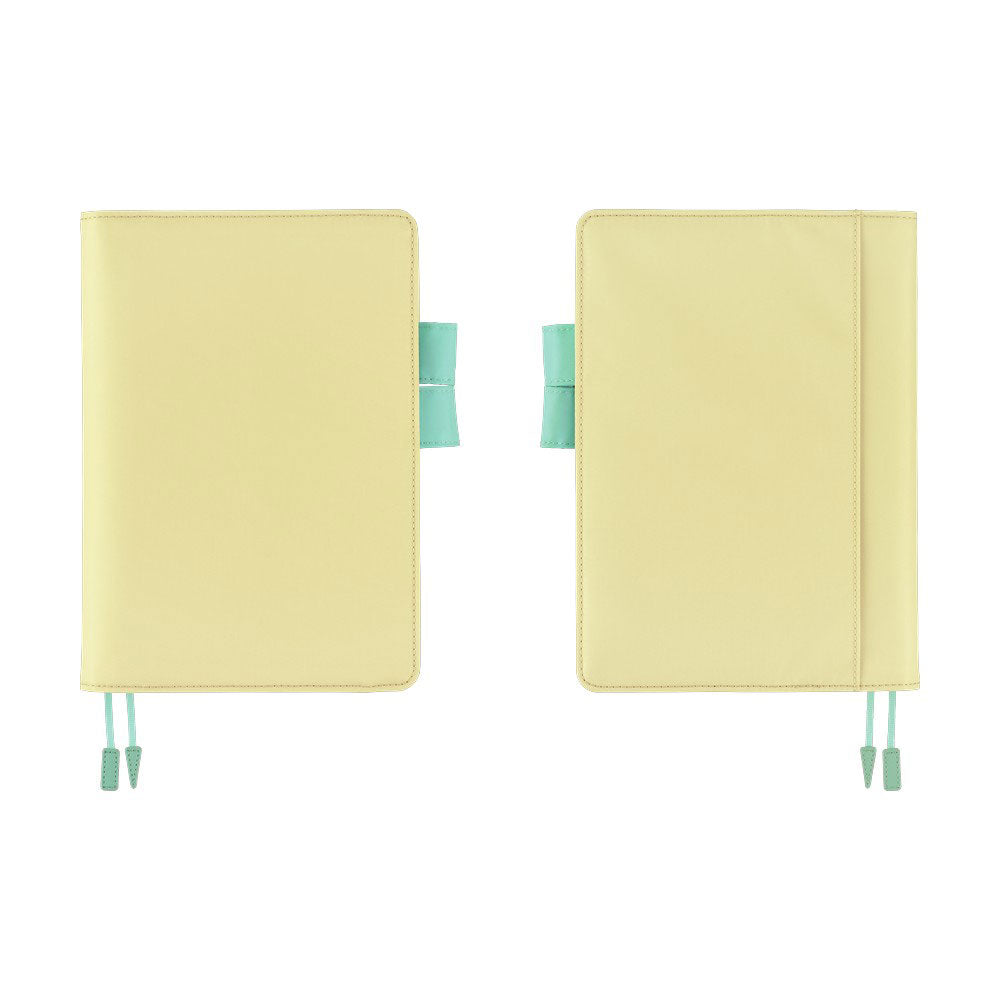 Hobonichi Techo Cousin A5 2026 - Book with Cover - Colors: Chamomile Mint at Boston General Store