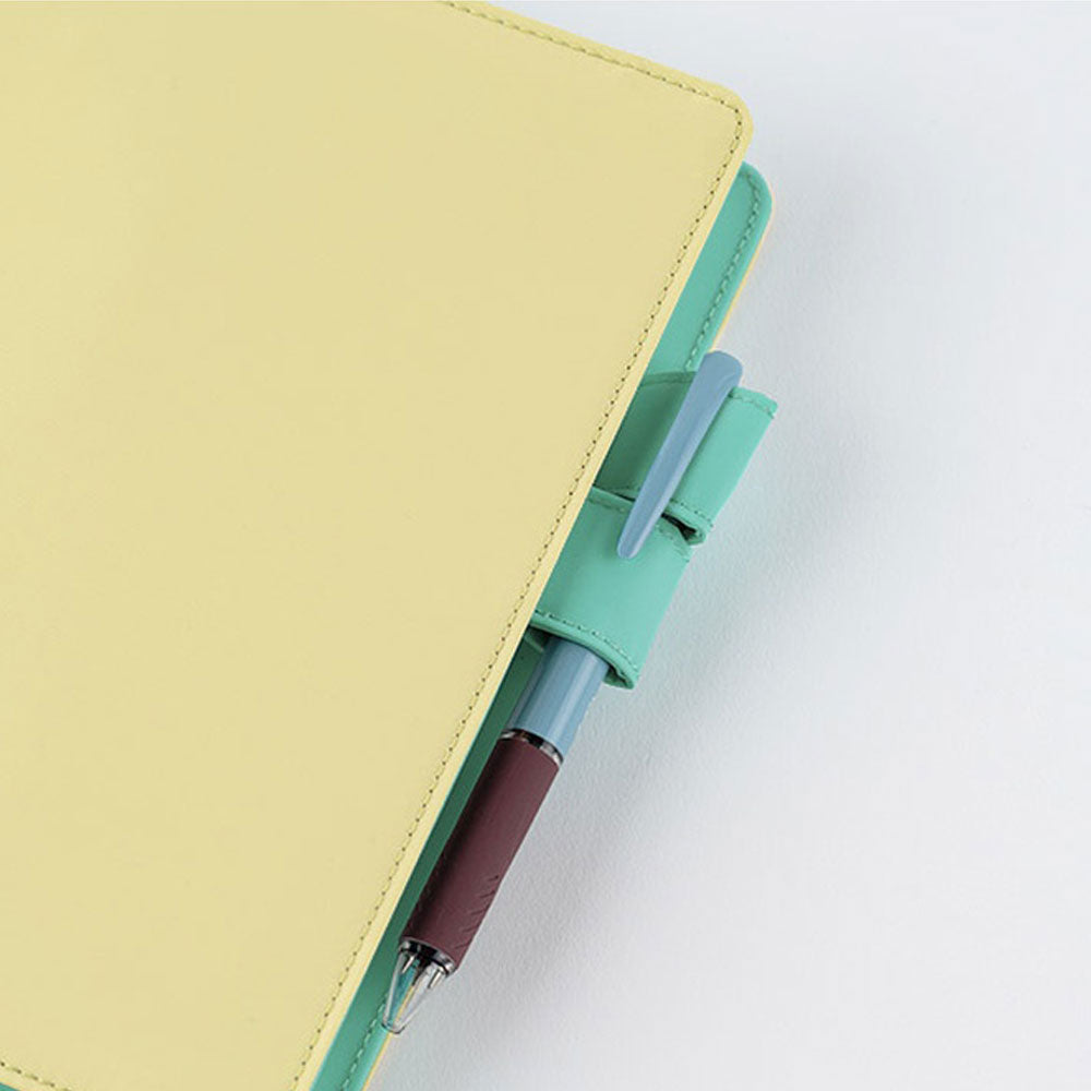 Hobonichi Techo Cousin A5 2026 - Book with Cover - Colors: Chamomile Mint at Boston General Store