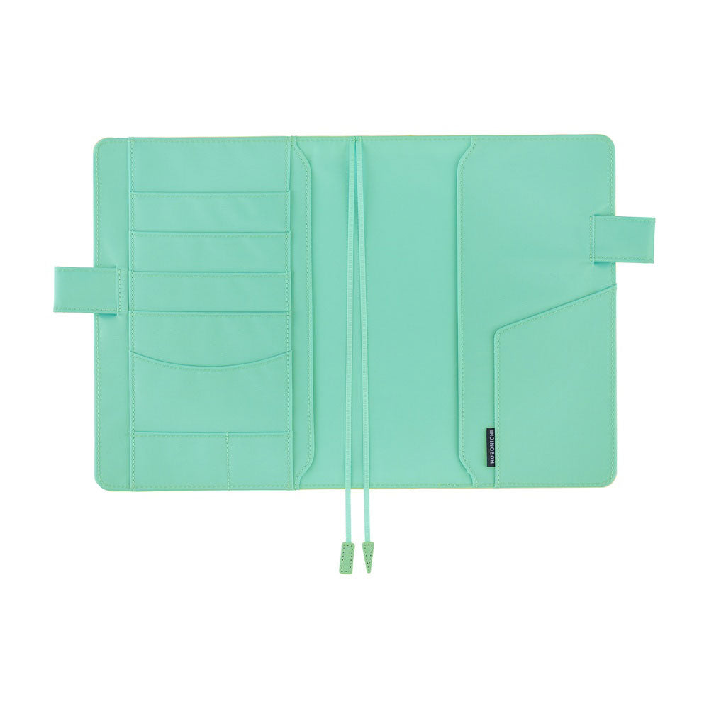 Hobonichi Techo Cousin A5 2026 - Book with Cover - Colors: Chamomile Mint at Boston General Store
