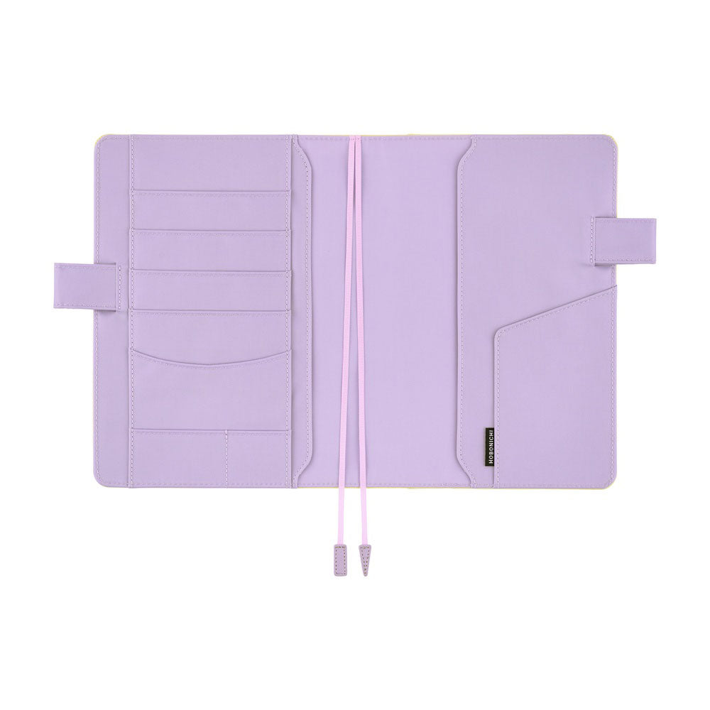 Hobonichi Techo Cousin A5 2026 - Book with Cover - Colors: Honey Lilac at Boston General Store