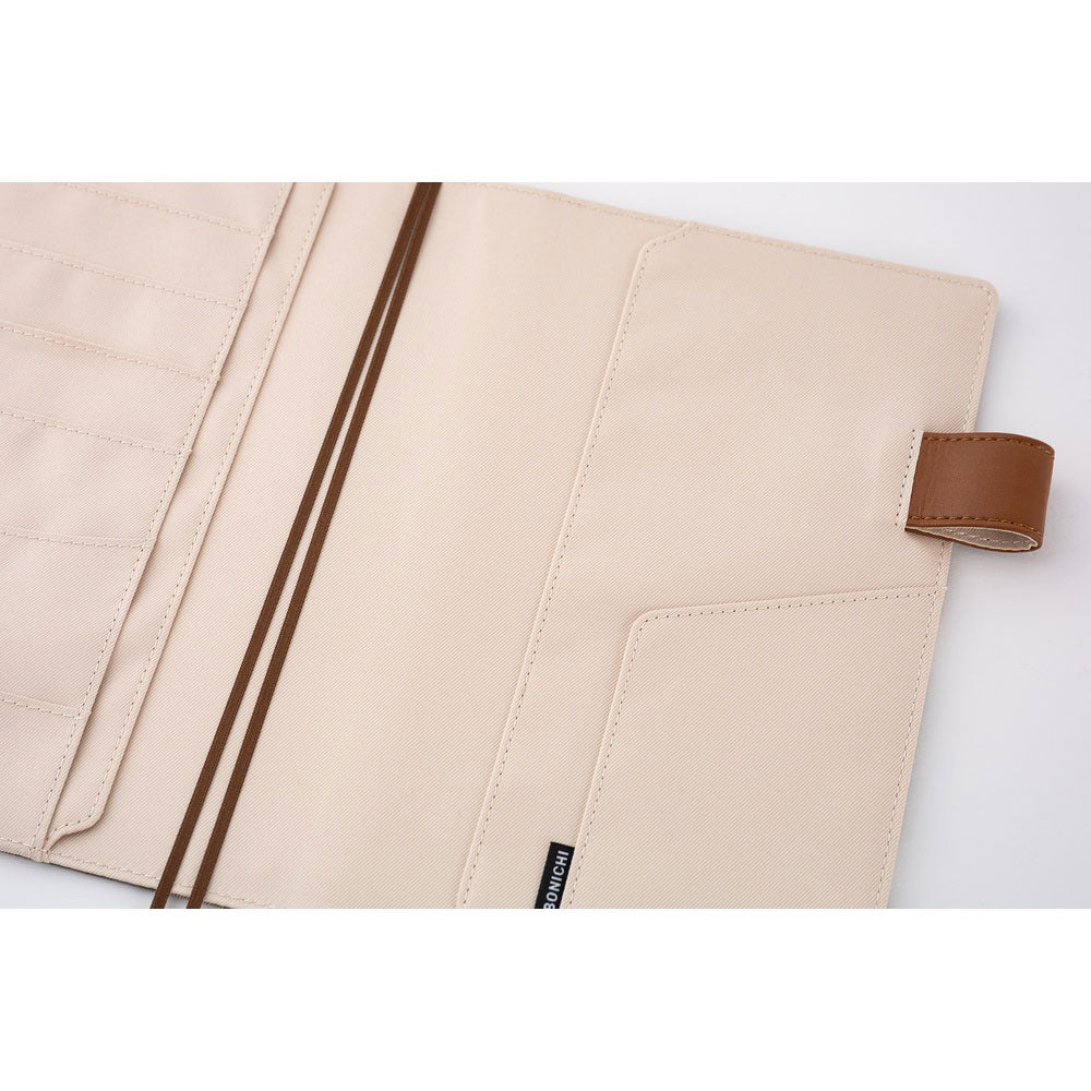 Hobonichi Techo Cousin A5 2026 - Book with Cover - Shirt Fabric: Foggy Plaid at Boston General Store