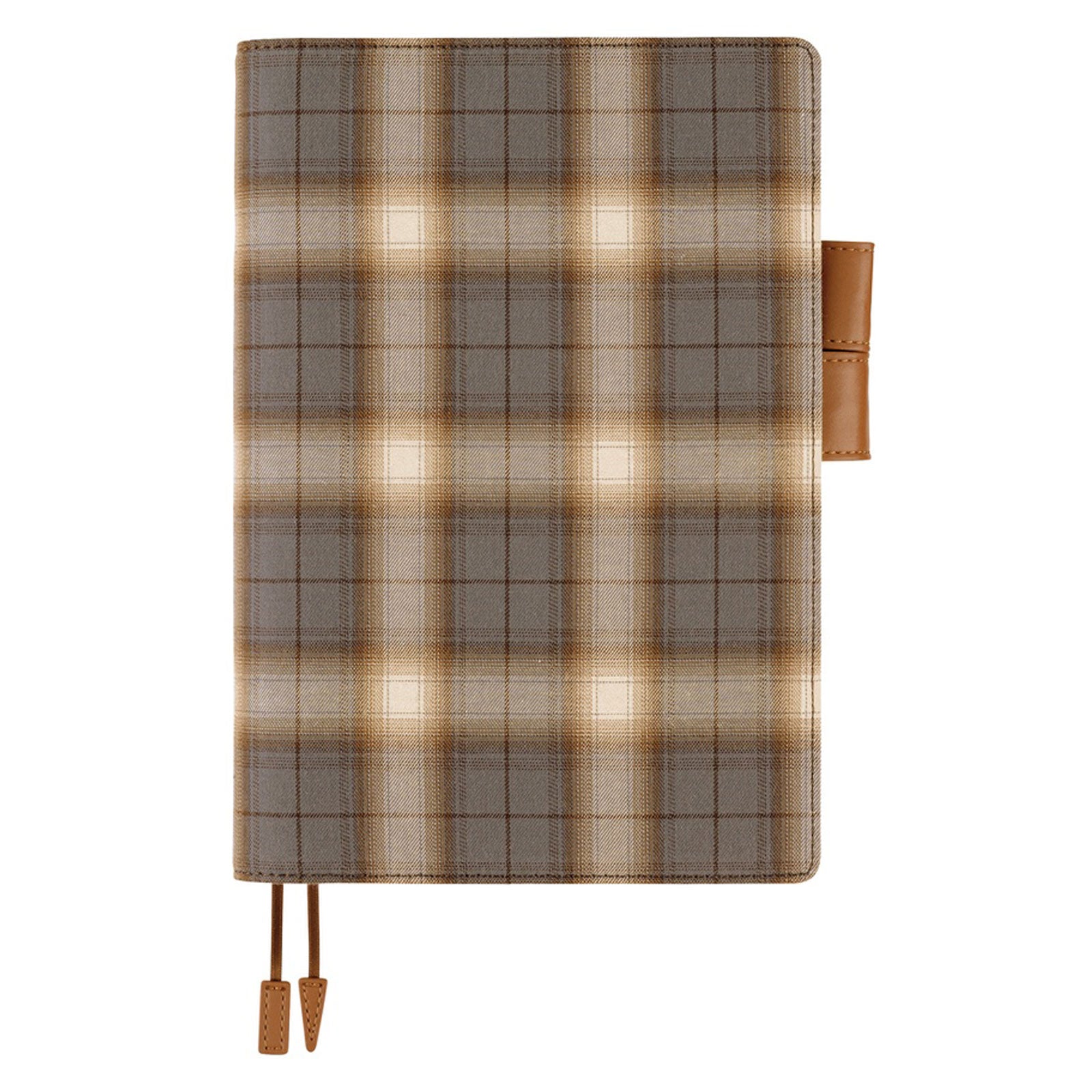 Hobonichi Techo Cousin A5 2026 - Book with Cover - Shirt Fabric: Foggy Plaid at Boston General Store