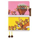 Hobonichi Techo Cousin A5 2026 - Book with Cover - 100%ORANGE: Where’s the Squirrel Going Boston General Store