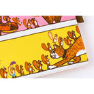 Hobonichi Techo Cousin A5 2026 - Book with Cover - 100%ORANGE: Where’s the Squirrel Going Boston General Store