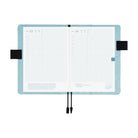 Hobonichi Techo Cousin A5 2026 - Book with Cover - Colors: Black x Clear Blue Boston General Store