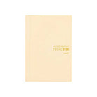 Light yellow A5 Cousin Hobonichi Techo 2026 planner on white background