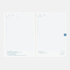 Day at a glance spread of Hobonichi Techo 2026 Cousin A5 Spring Start planner on white background