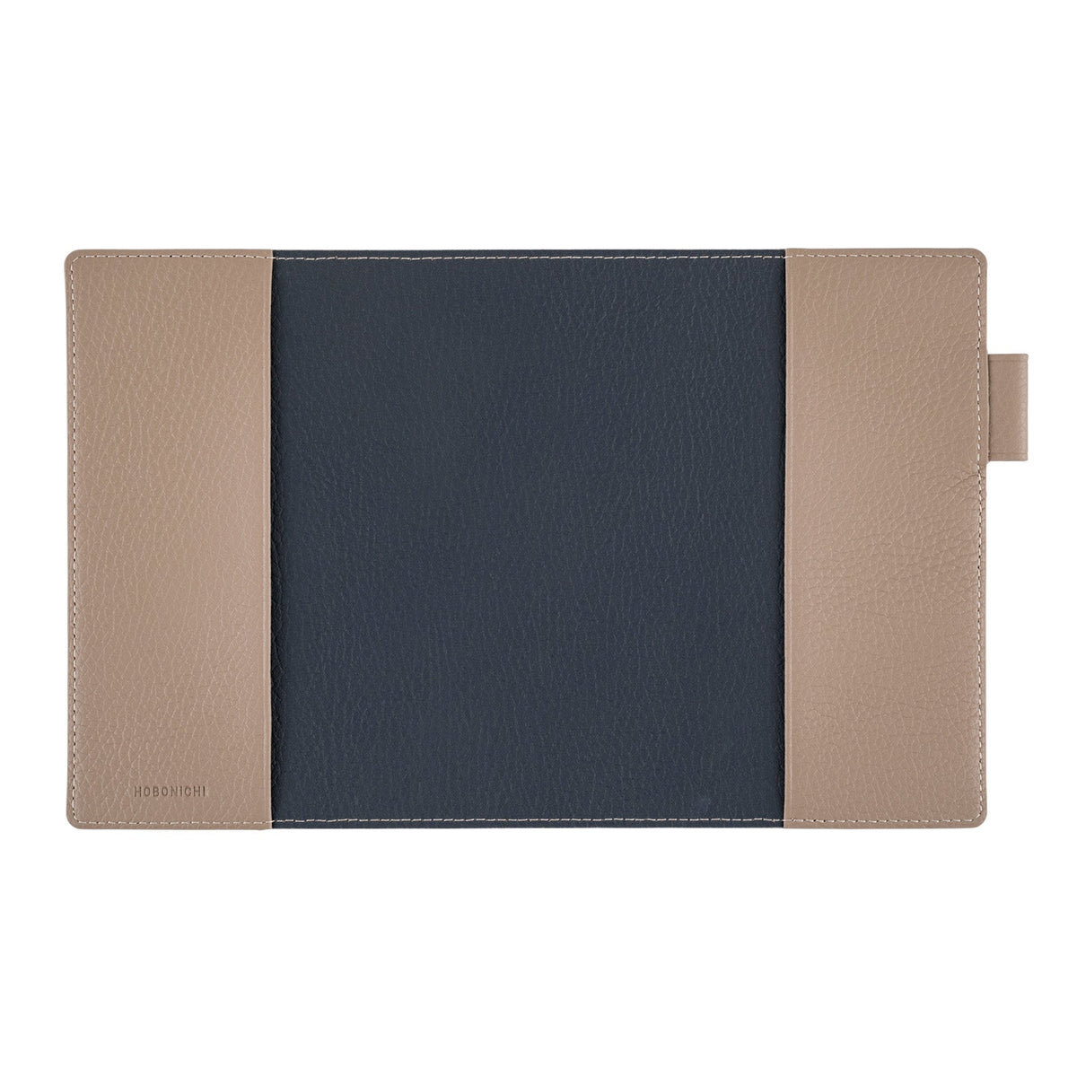 Hobonichi Techo Cover 5 - Year A6 - Beige &amp; Navy (Cover Only, No Book) Boston General Store