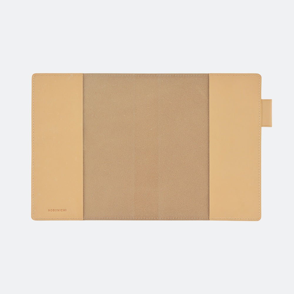 Hobonichi Techo Cover 5 - Year A6 - Leather, Natural (Cover Only, No Book) Boston General Store