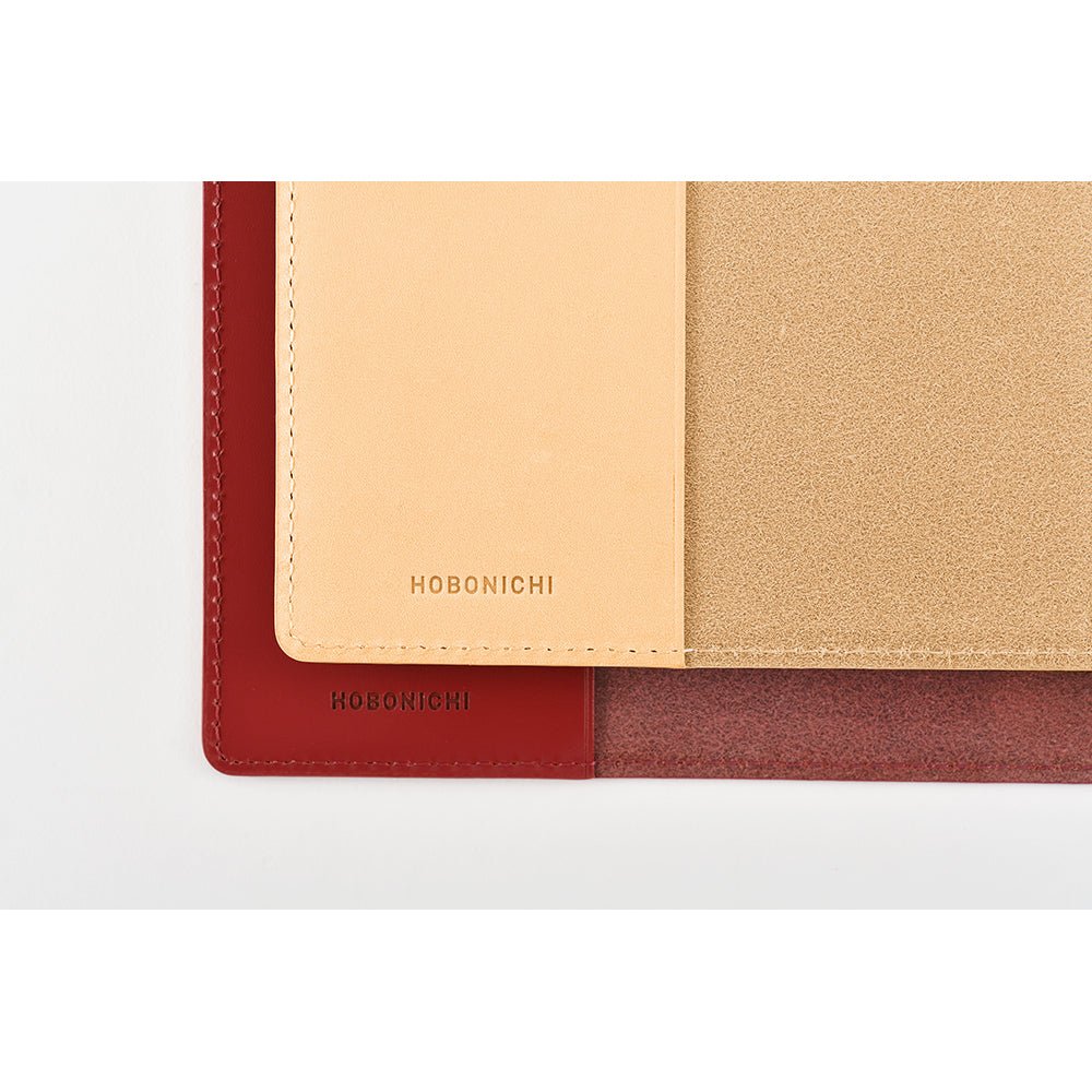 Hobonichi Techo Cover 5 - Year A6 - Leather, Natural (Cover Only, No Book) Boston General Store