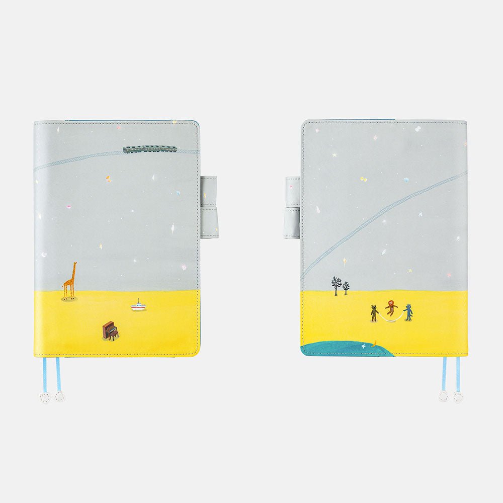 Hobonichi Techo Cover Cousin A5 - Hiroko Kubota Twinkle - shells Boston General Store