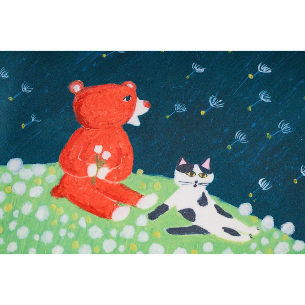 Hobonichi Techo Cover Cousin A5 - Keiko Shibata: Gentle breeze in a dandelion field Boston General Store