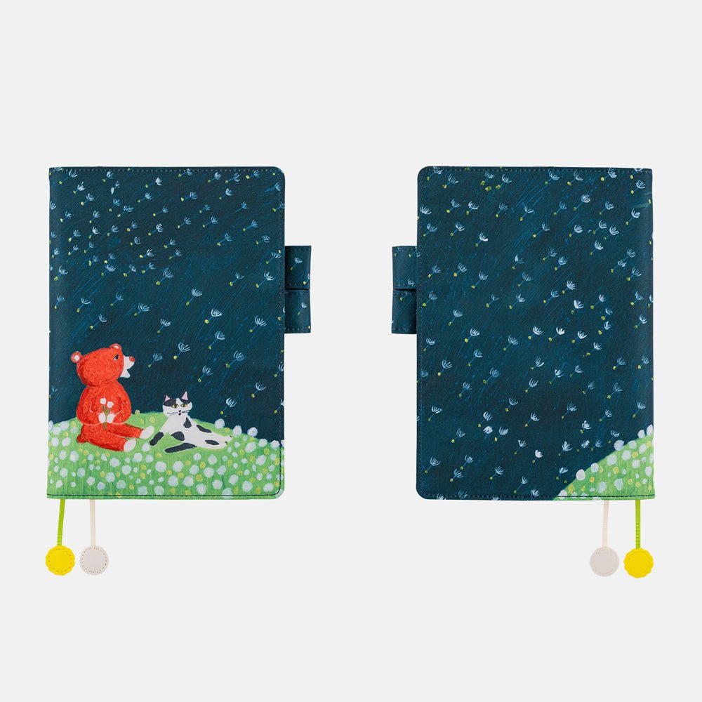 Hobonichi Techo Cover Cousin A5 - Keiko Shibata: Gentle breeze in a dandelion field Boston General Store