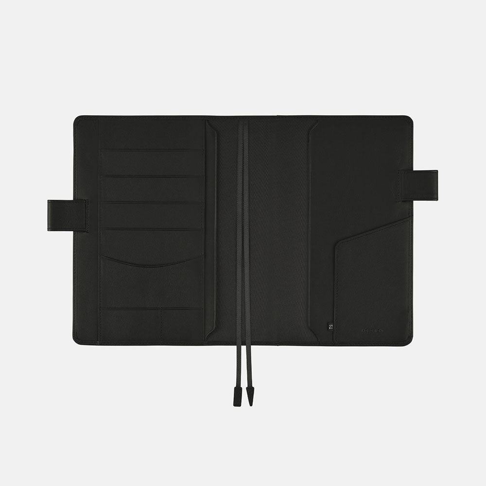 Hobonichi Techo Cover Cousin A5 - Leather: Black Boston General Store