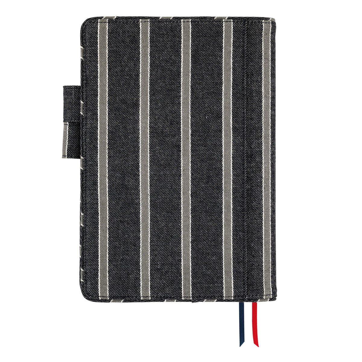 Hobonichi Techo Cover Cousin A5 - Lined Fabric: Twill (Navy x Gray) (Cover Only, No Book) Boston General Store