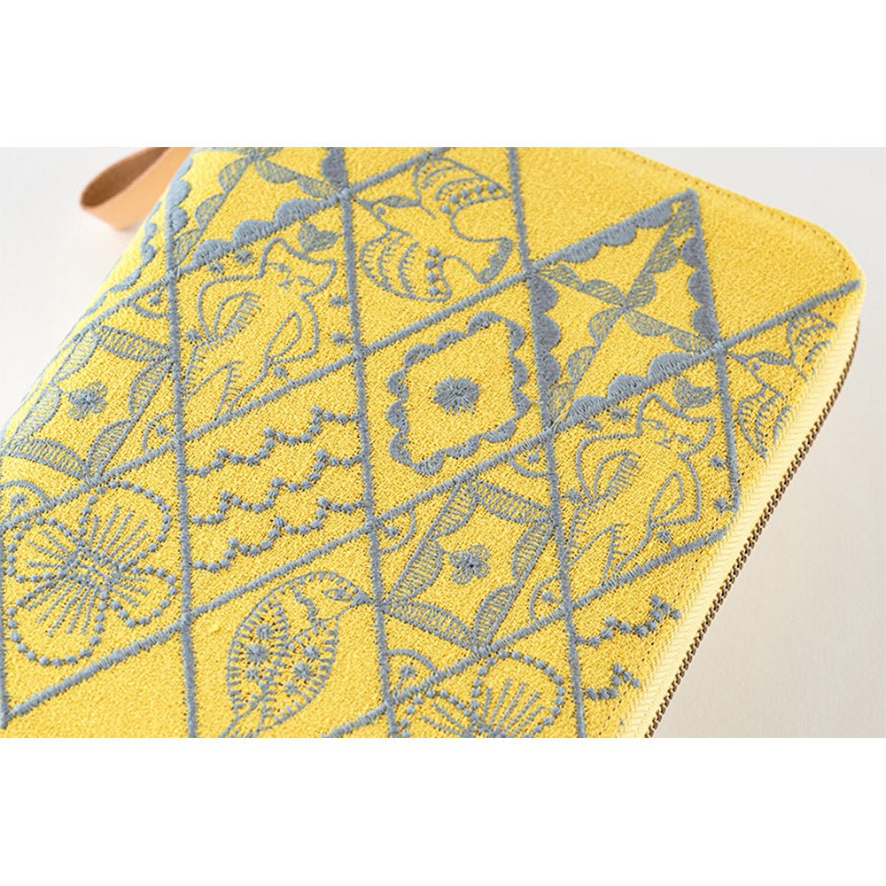 Hobonichi Techo Cover Cousin A5 - Mina Perhonen: Symphony (Yellow) (Cover Only, No Book) Boston General Store