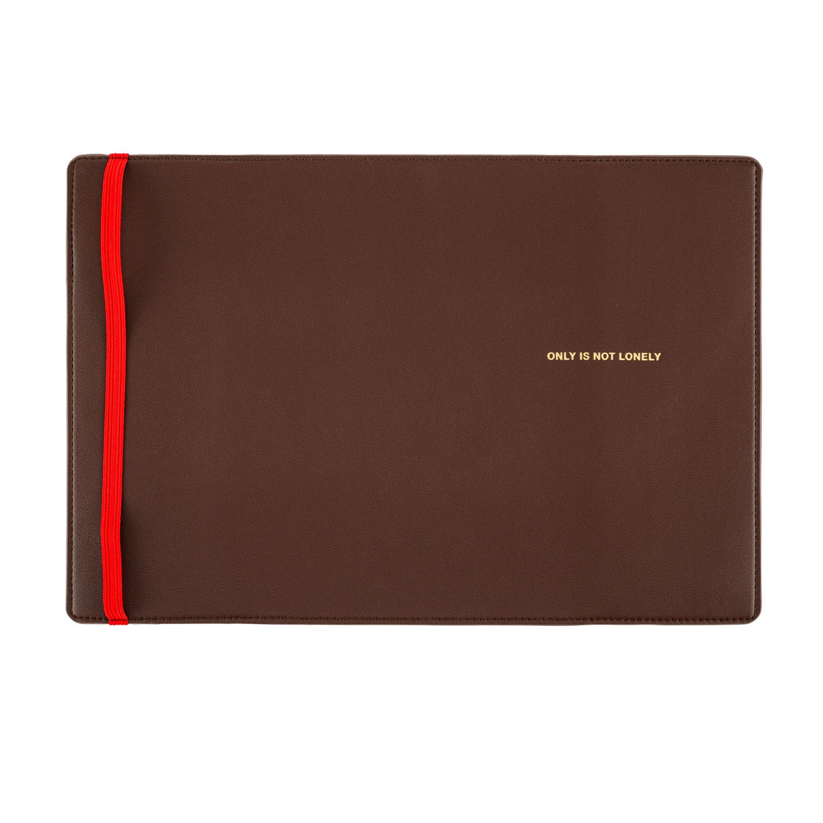 Hobonichi Techo Cover Cousin A5 - Only is Not Lonely (Chocolate) Boston General Store