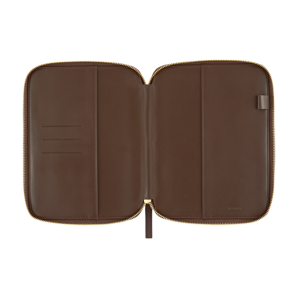 Hobonichi Techo Cover Cousin A5 - Taut Zipped (Café au Lait Plaid) (Cover Only. No Book) Boston General Store