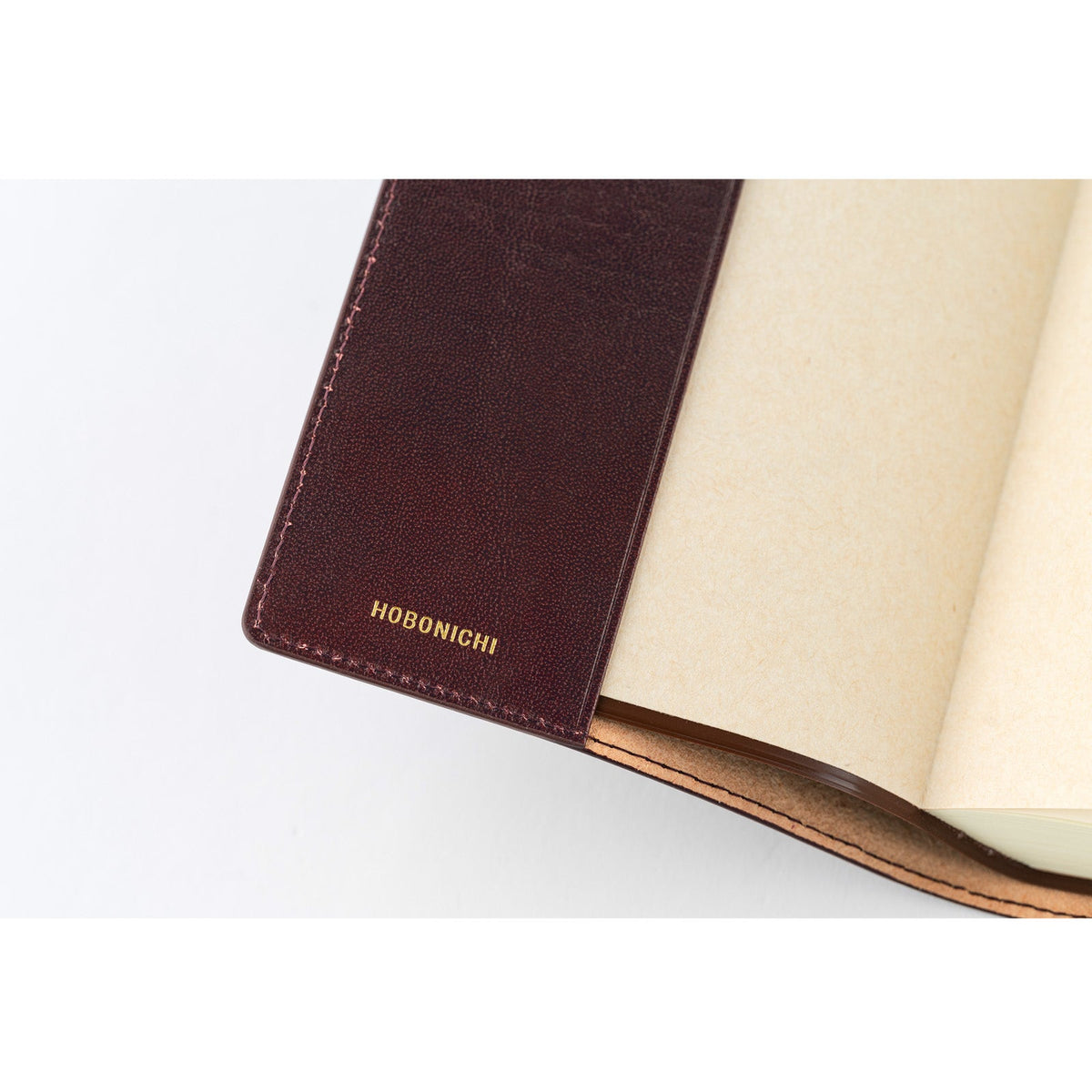 Hobonichi Techo Cover Large 5 - Year A5 - Dark Cherry (Cover Only. No Book) Boston General Store
