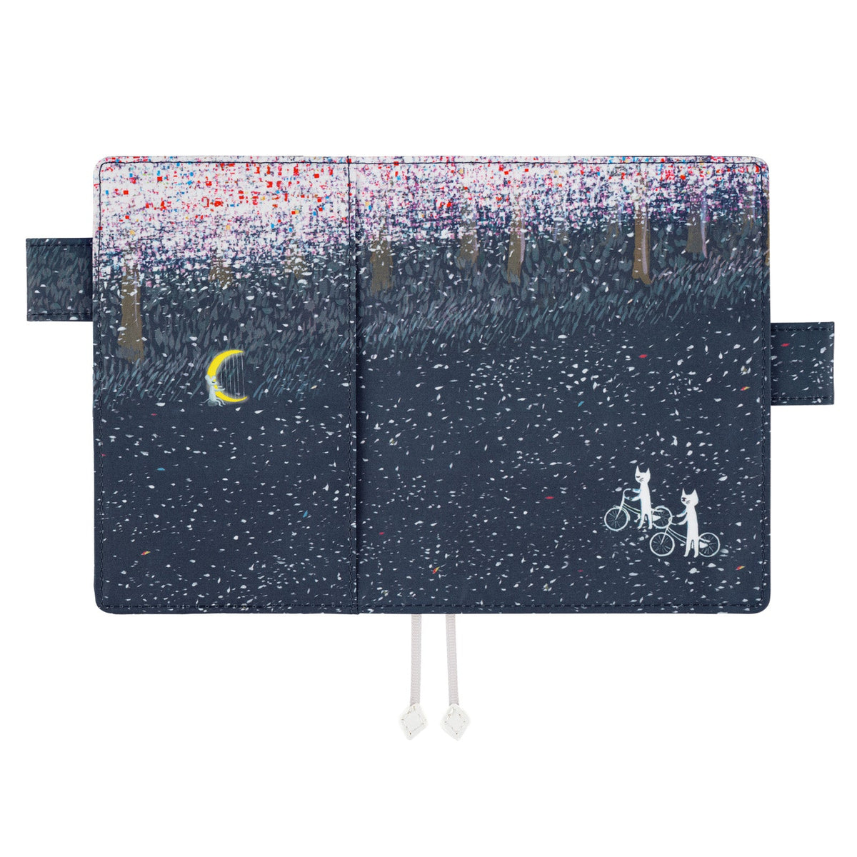 Hobonichi Techo Cover Original A6 - Hiroko Kubota: The Tone of Illuminated Flowers (Cover Only, No Book) Boston General Store