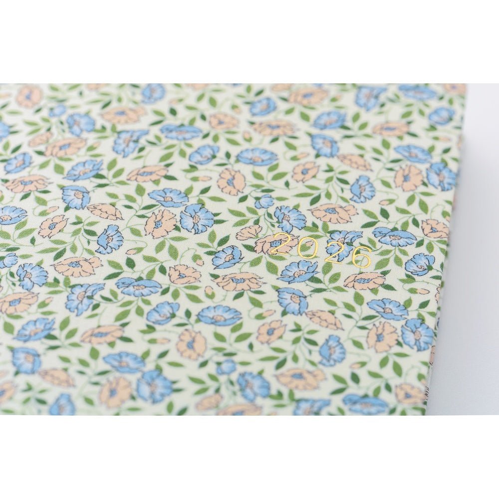 Hobonichi Techo HON A6 2026 - Liberty Fabrics: Sasha Kiora Boston General Store