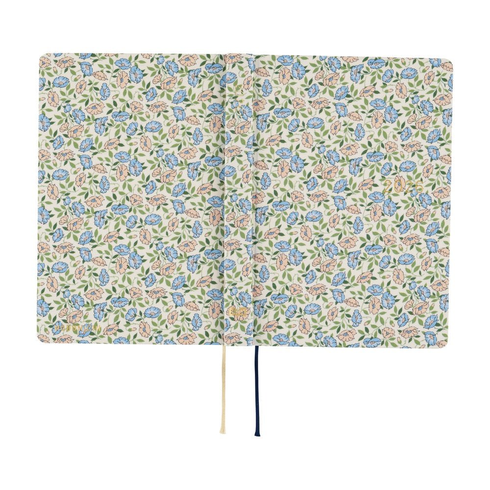 Hobonichi Techo HON A6 2026 - Liberty Fabrics: Sasha Kiora Boston General Store