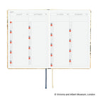 A 2027 Hobonichi A6 HON featuring a design inspired by the V&A Museum