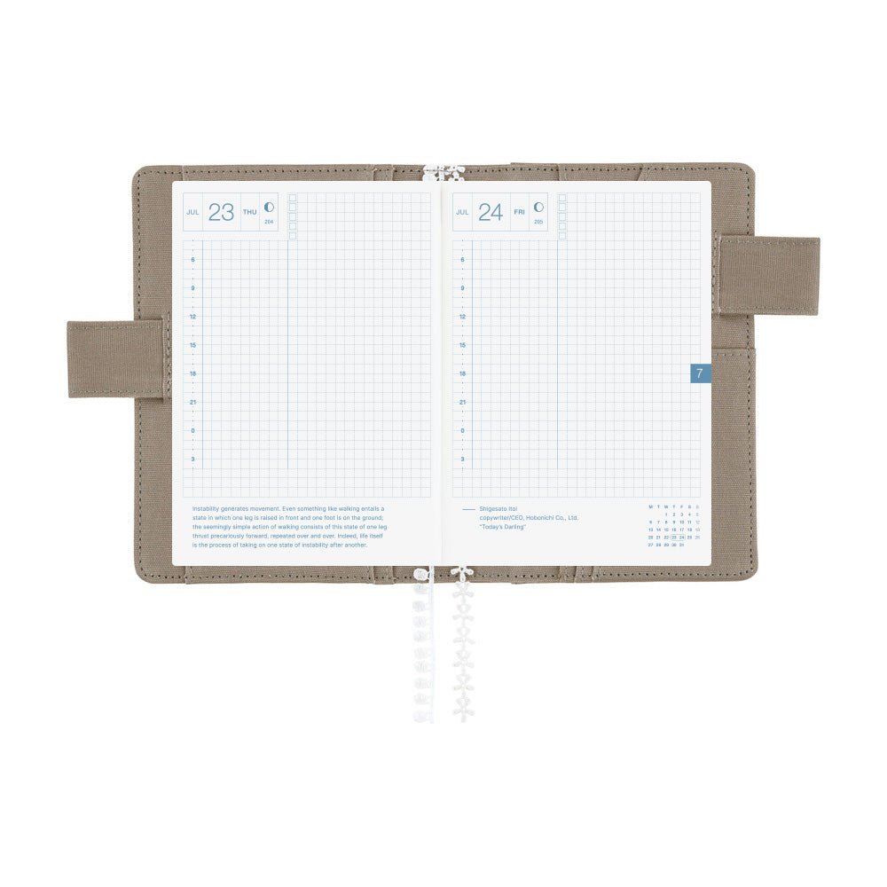 Hobonichi Techo Original A6 2026 - Book with Cover - iyo okumi: A Story About Me Boston General Store