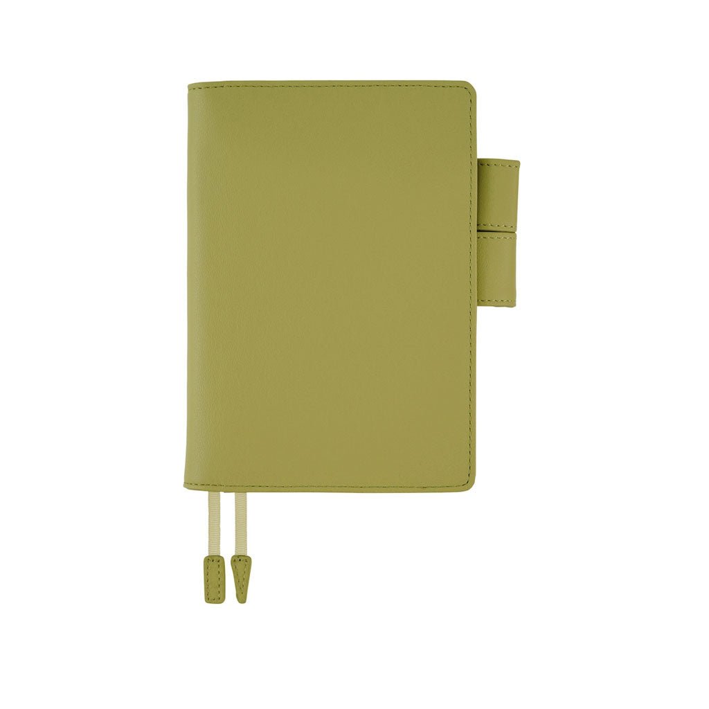 Hobonichi Techo Original A6 2026 - Book with Cover - Leather: Sage Green Boston General Store