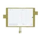 Hobonichi Techo Original A6 2026 - Book with Cover - Leather: Sage Green Boston General Store