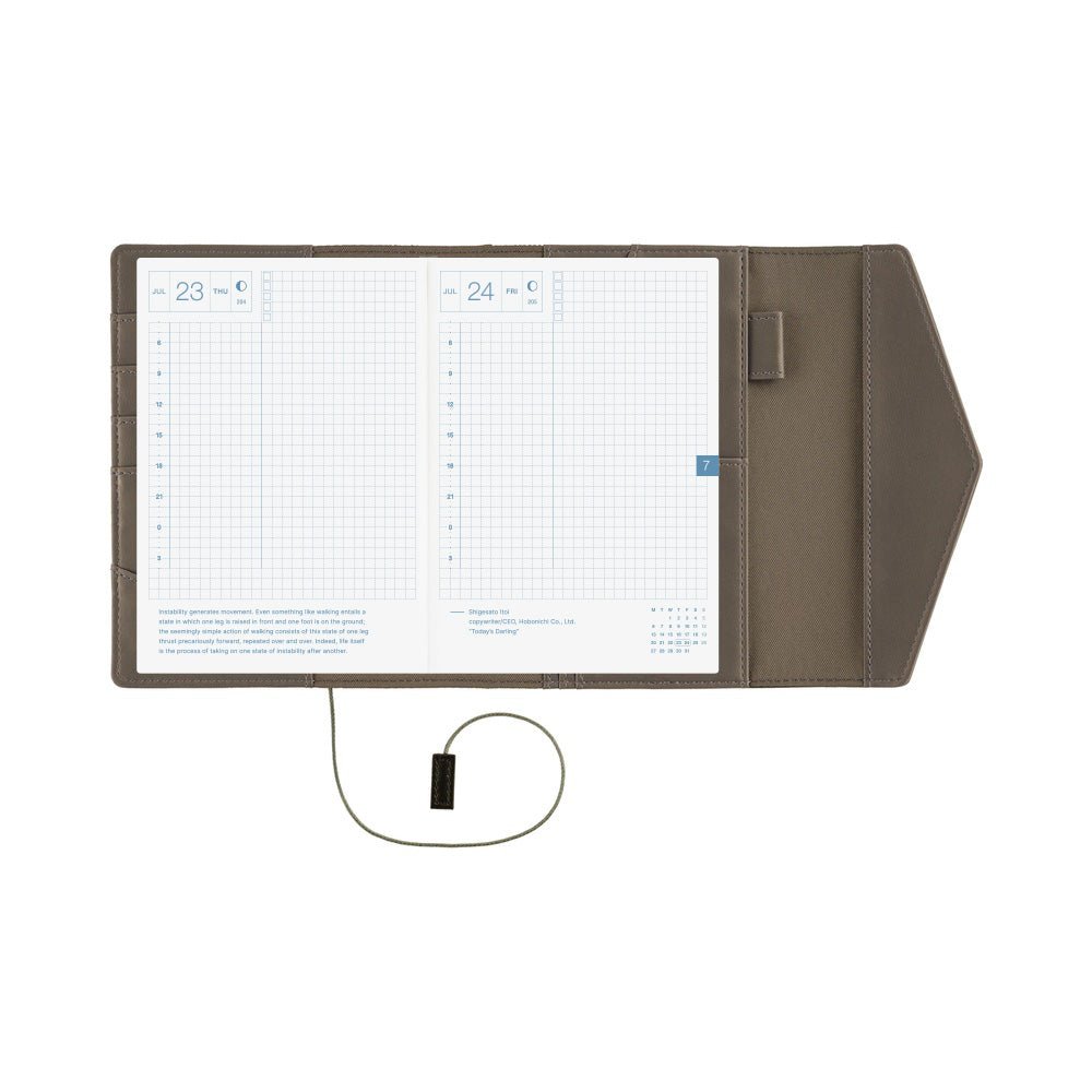 Hobonichi Techo Original A6 2026 - Book with Cover - Letter Boston General Store