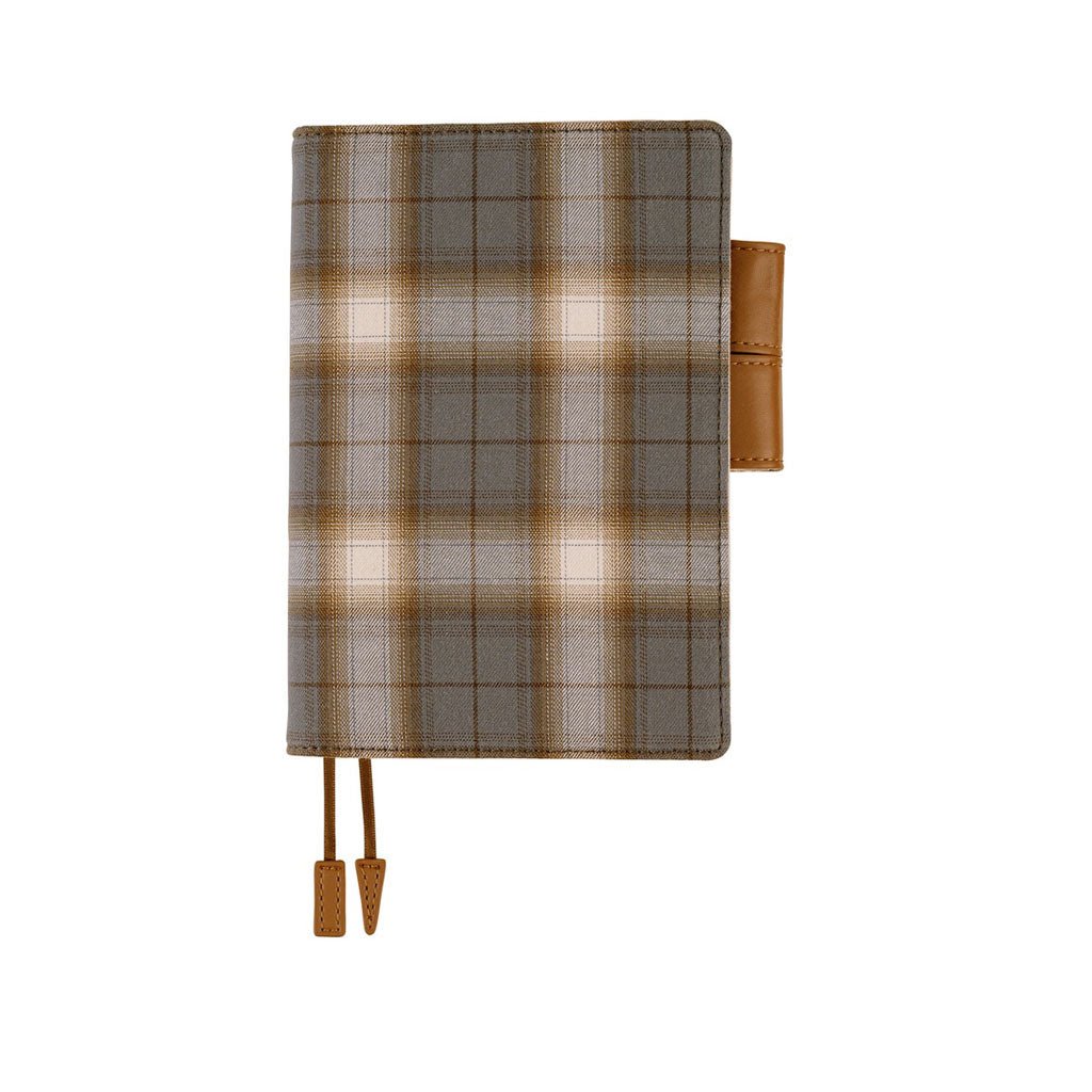 Hobonichi Techo Original A6 2026 - Book with Cover - Shirt Fabric: Foggy Plaid Boston General Store