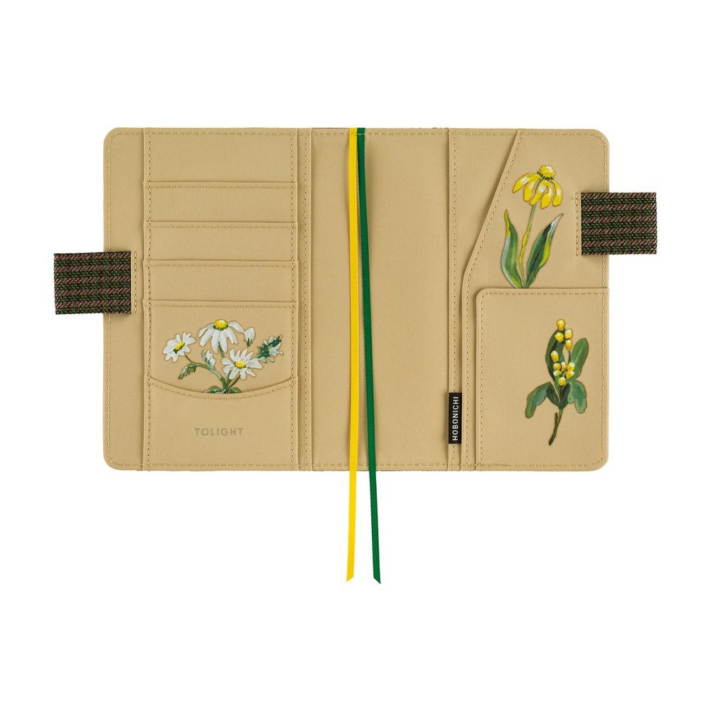 Hobonichi Techo Original A6 2026 - Book with Cover - Tolight: Garden of Botany Boston General Store