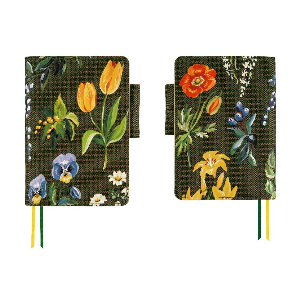 Hobonichi Techo Original A6 2026 - Book with Cover - Tolight: Garden of Botany Boston General Store
