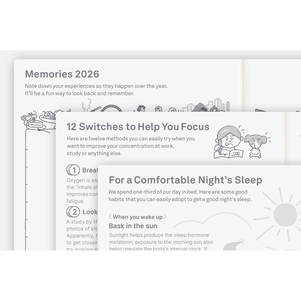 Hobonichi Techo Original A6 - 2026 Boston General Store