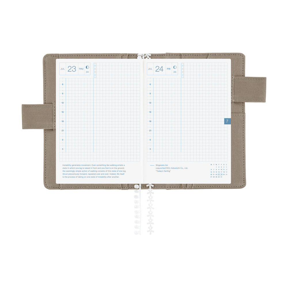 Hobonichi Techo Original A6 2026 - Book with Cover - iyo okumi: A Story About Me at Boston General Store