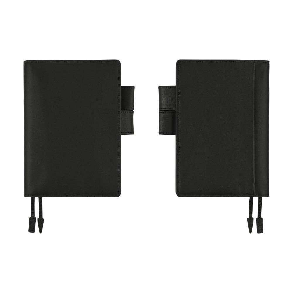 Hobonichi Techo Original A6 2026 - Book with Cover - Leather: TS Basic - Black at Boston General Store