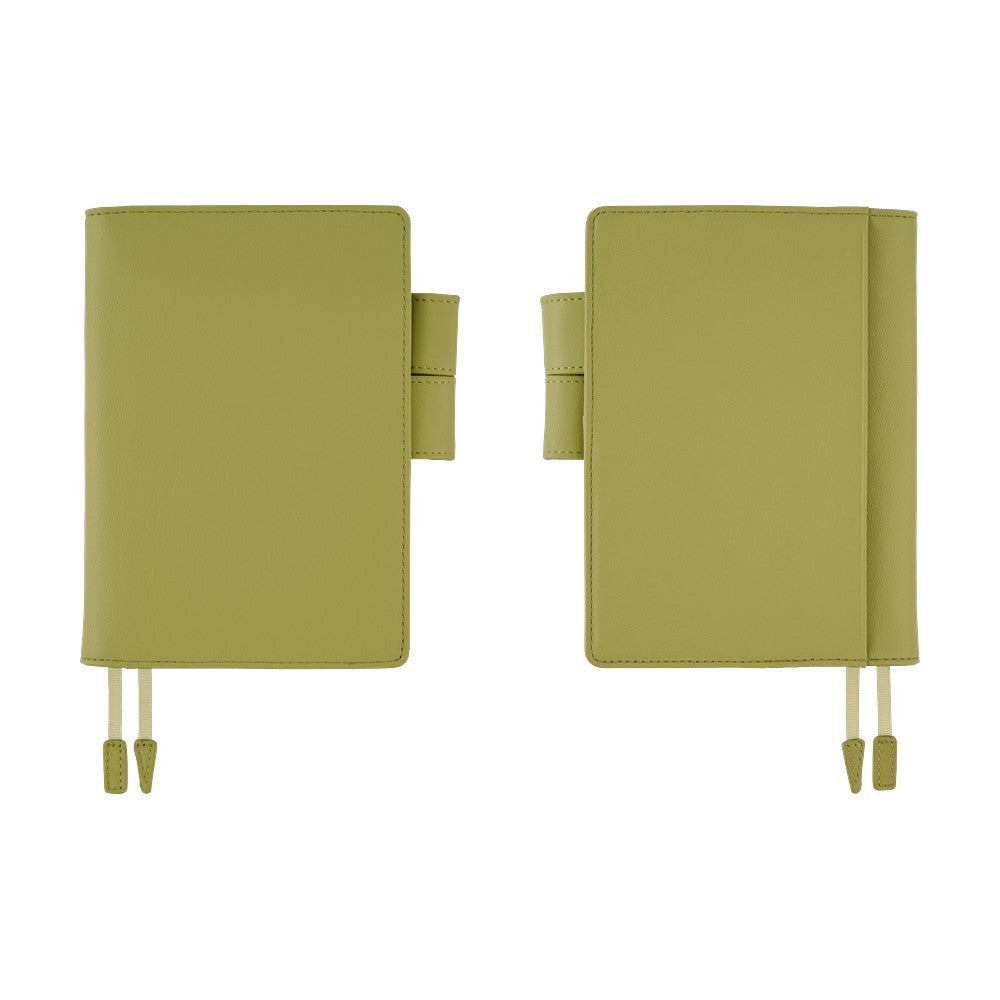 Hobonichi Techo Original A6 2026 - Book with Cover - Leather: Sage Green at Boston General Store