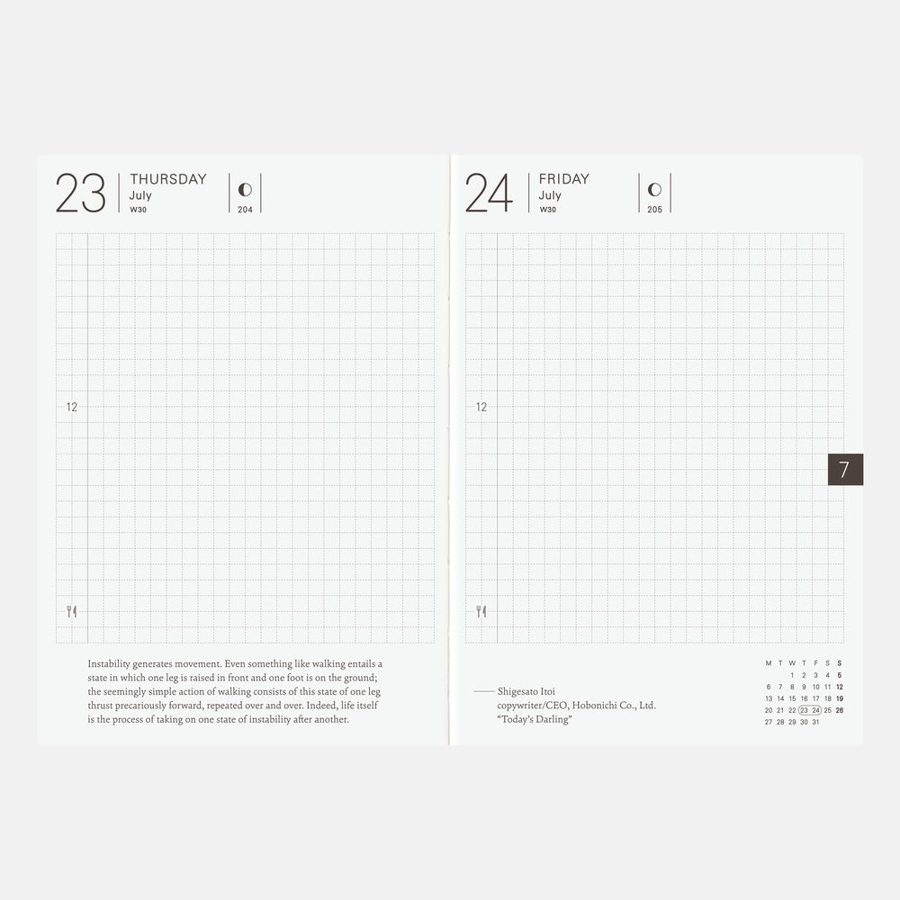 Hobonichi Techo Planner A6 - 2026 Boston General Store